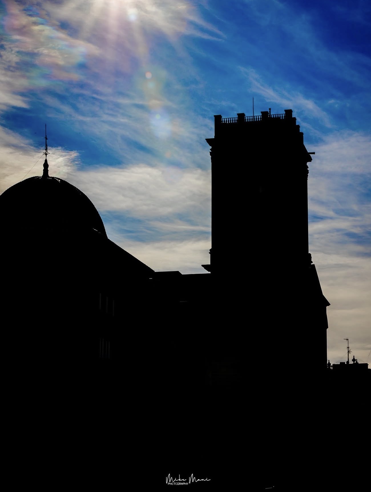 Silueta santamaria en Elche