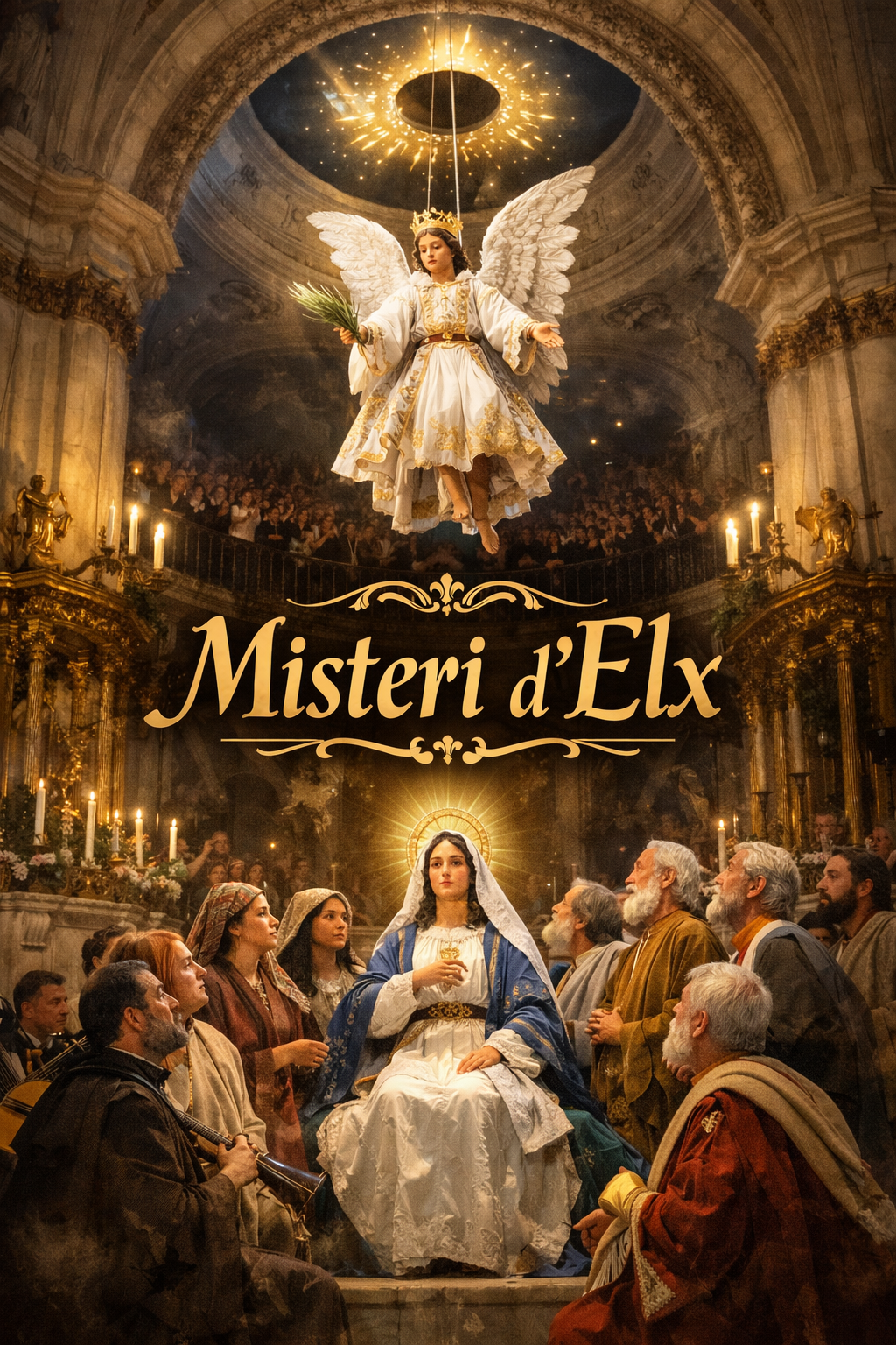 Representación del Misteri d’Elx en la Basílica de Santa María