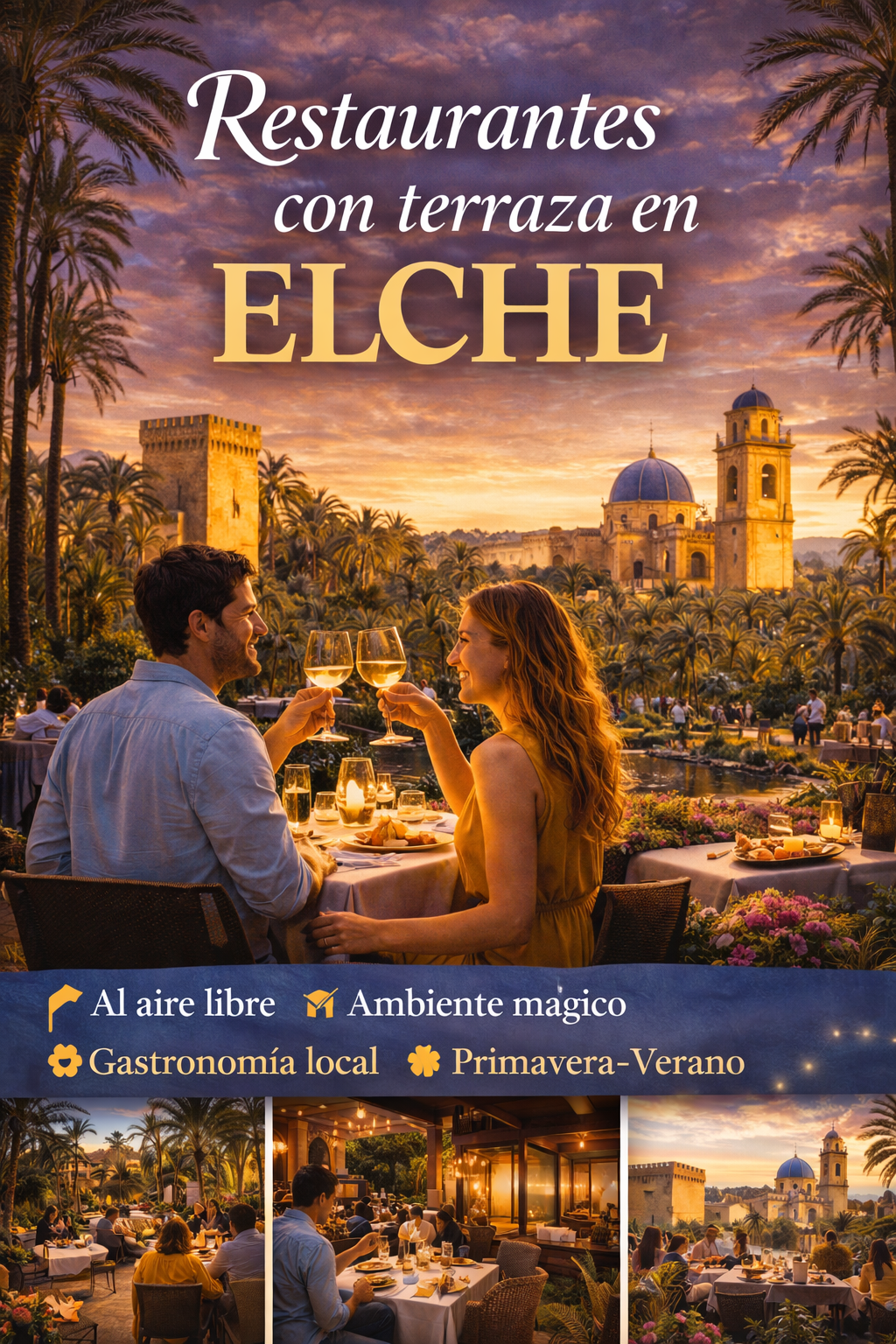 Restaurantes con terraza en elche